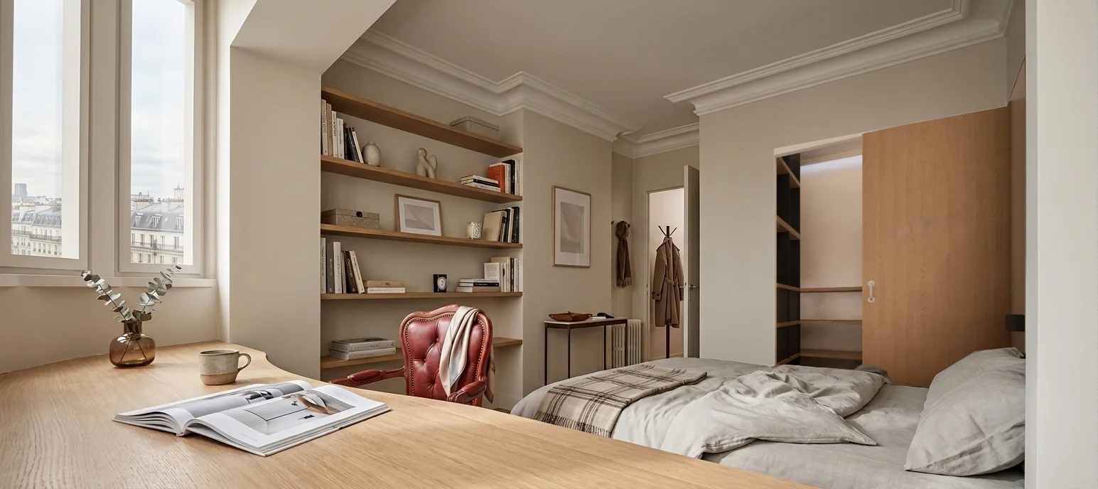 La chambre parentale et ses aménagements